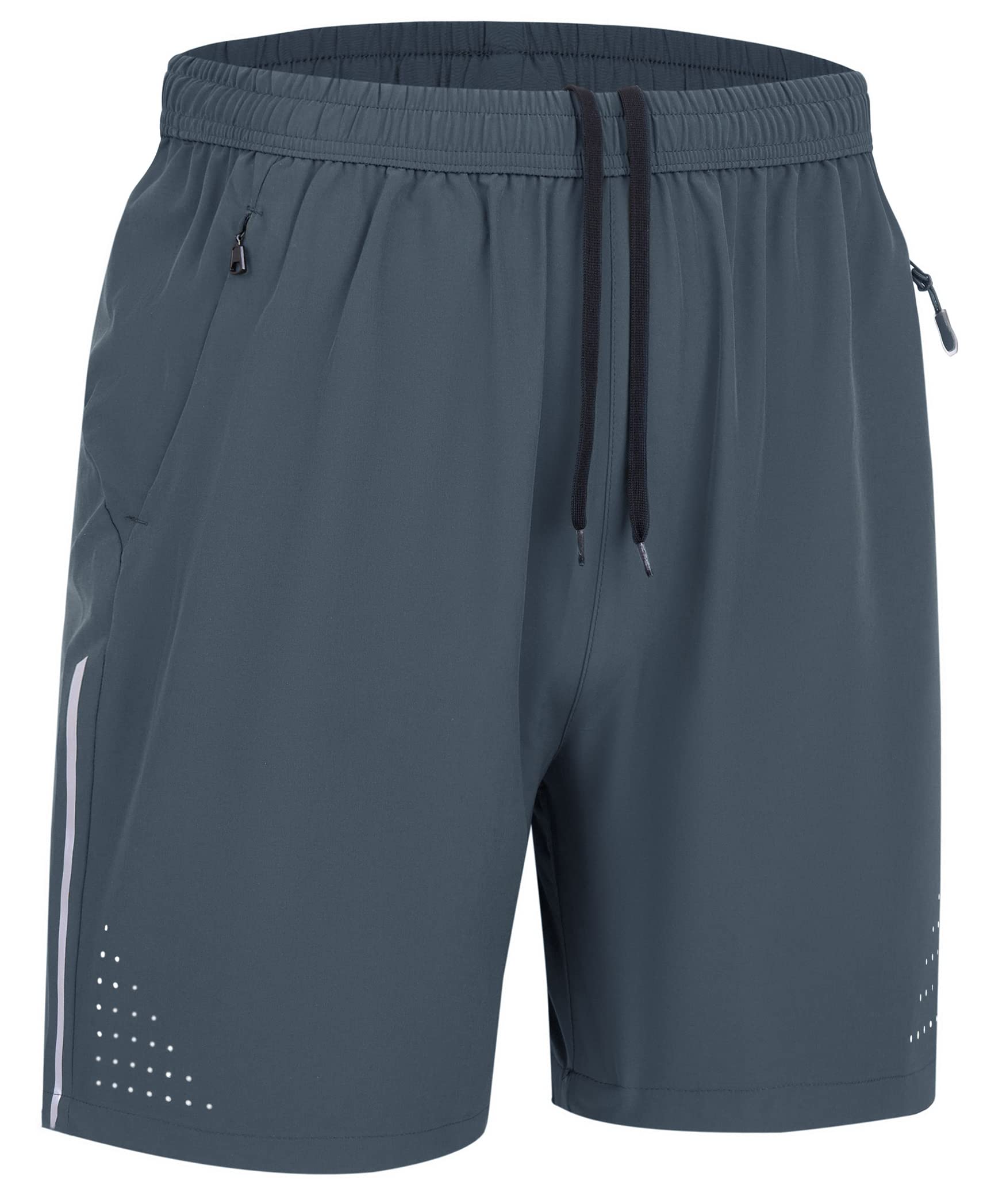 WENRONSTA Mens Athletic Workout Gym Shorts Quick Dry Lightweight Active Tennis Shorts 7 Running Sports Shorts
