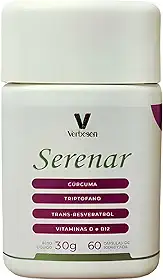 Serenar Suplemento Alimentar Verbesen 60 Cápsulas – Vitaminas e Minerais para Mulheres 40+ e na Menopausa