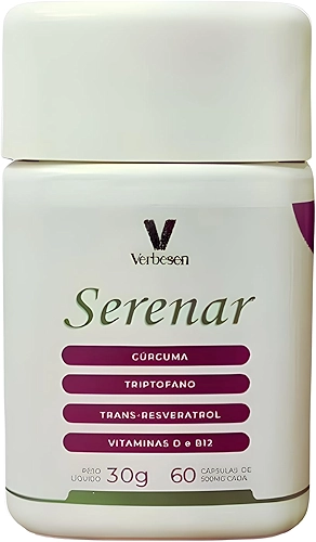 Serenar Suplemento Alimentar Verbesen 60 Cápsulas – Vitaminas e Minerais para Mulheres 40+ e na Menopausa