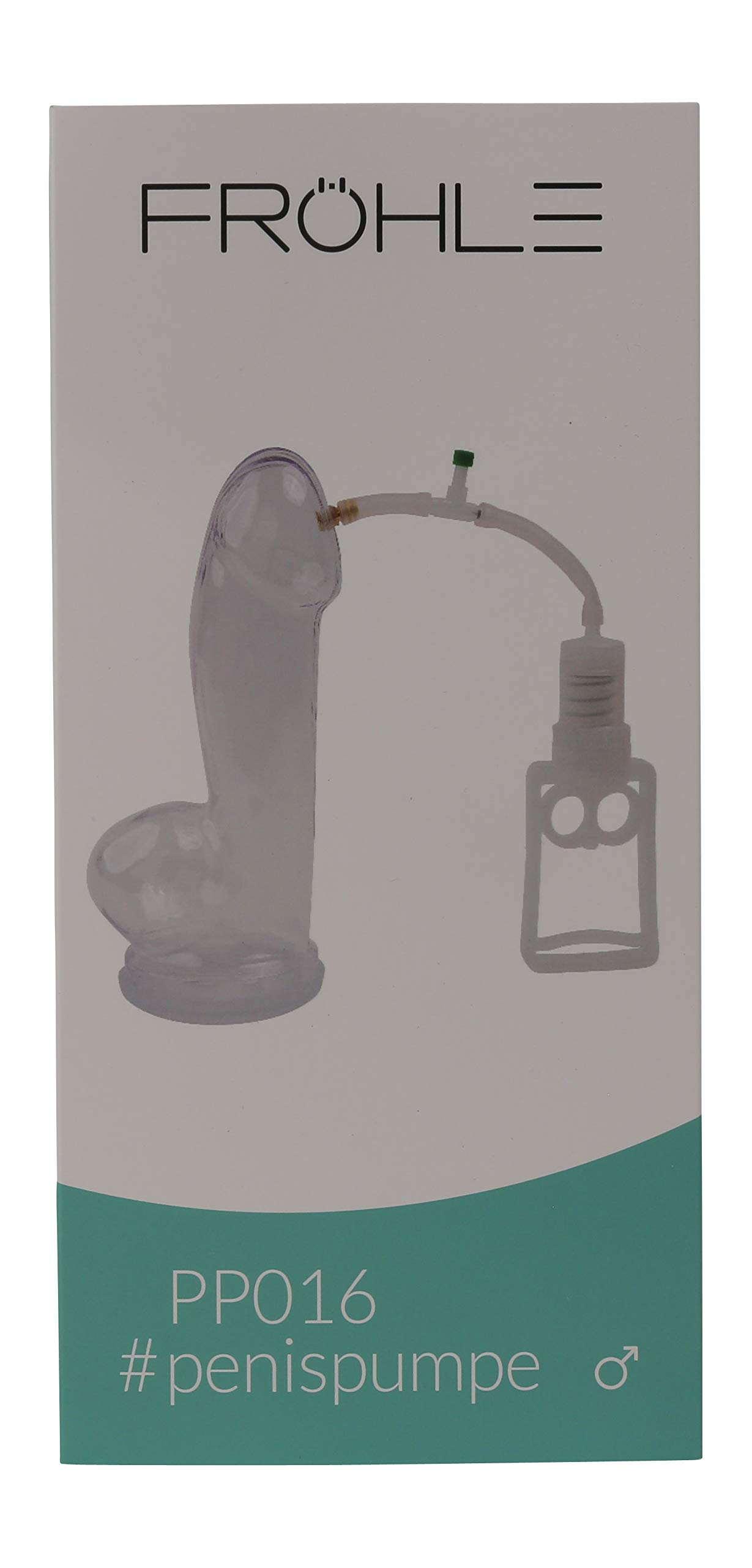 Fröhle PP016 Bomba de Pene Realista XL Profesional, claro 283 g
