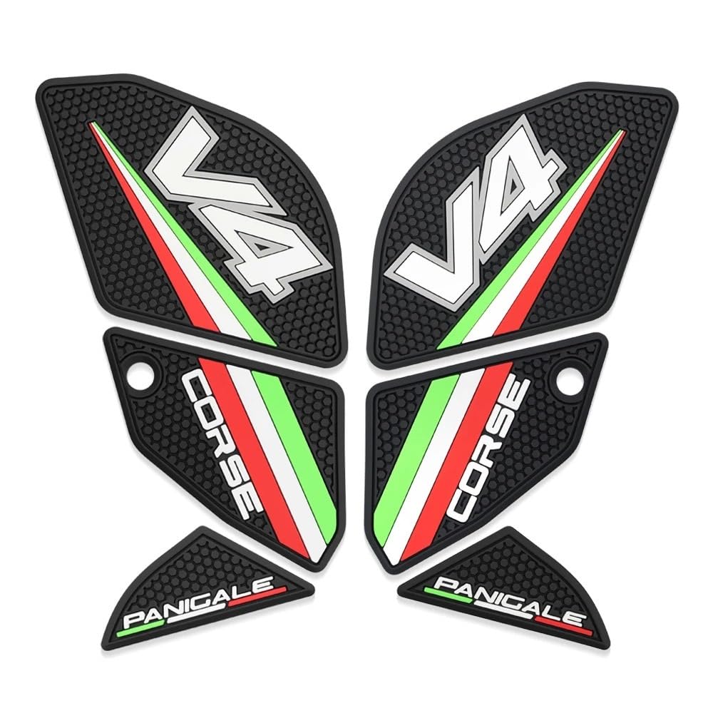 Motorcycle Fuel Tank Pads for Du&Cati Panigale V4 S R SP2 Panigale 2022-2025 Motorcycle Side Fuel Tank Stickers