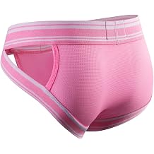 JOCKMAIL Mens Briefs Underwear Wide Belt Mens Underwear Mesh Athletic Sport Underwear Briefs