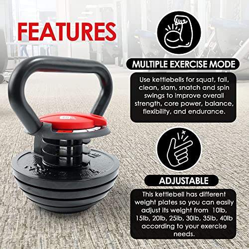 7LAMBDA7-Adjustable-Kettlebell-Set-10-LB–40-LB-Home-Gym-or-Office-Strength-Training-Equipment-Kettle-Bells-Weight-Set-For-Men-Or-Women-Strength-Training-Exercise