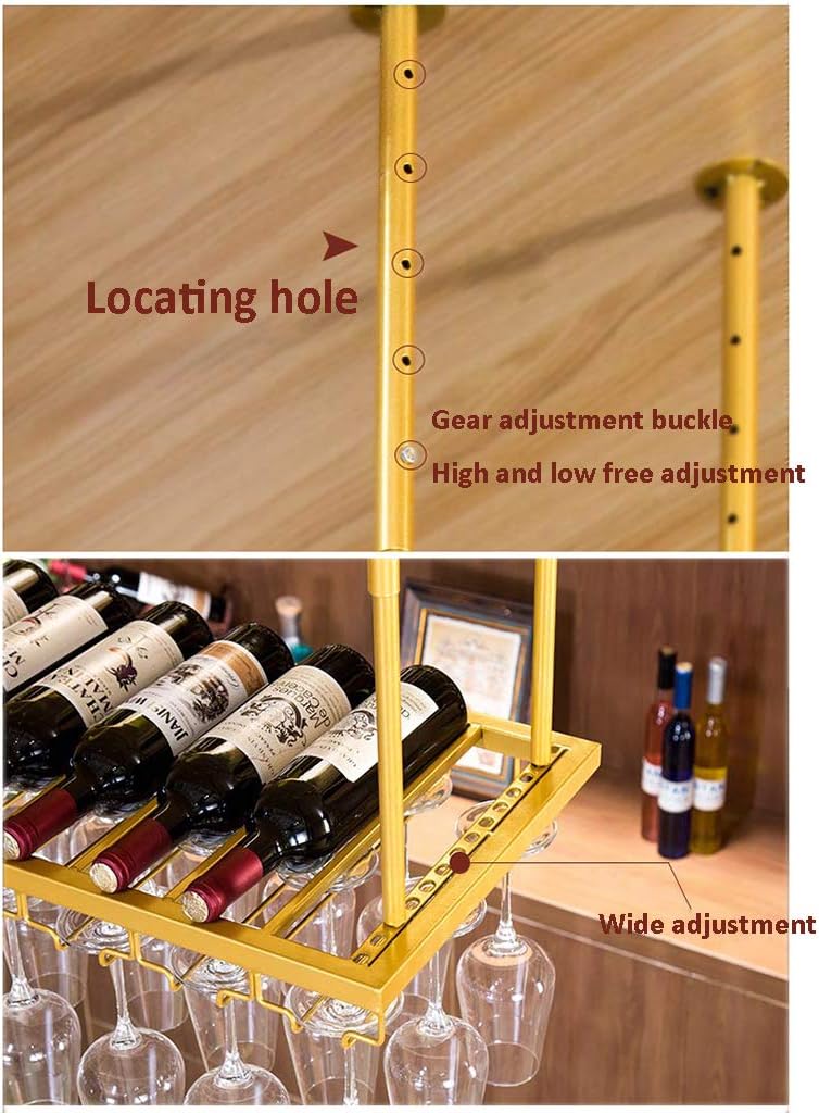 ome Bar Decor Rustic Wine Storage Shelf Furniture Decoration Display Stand Black Color.