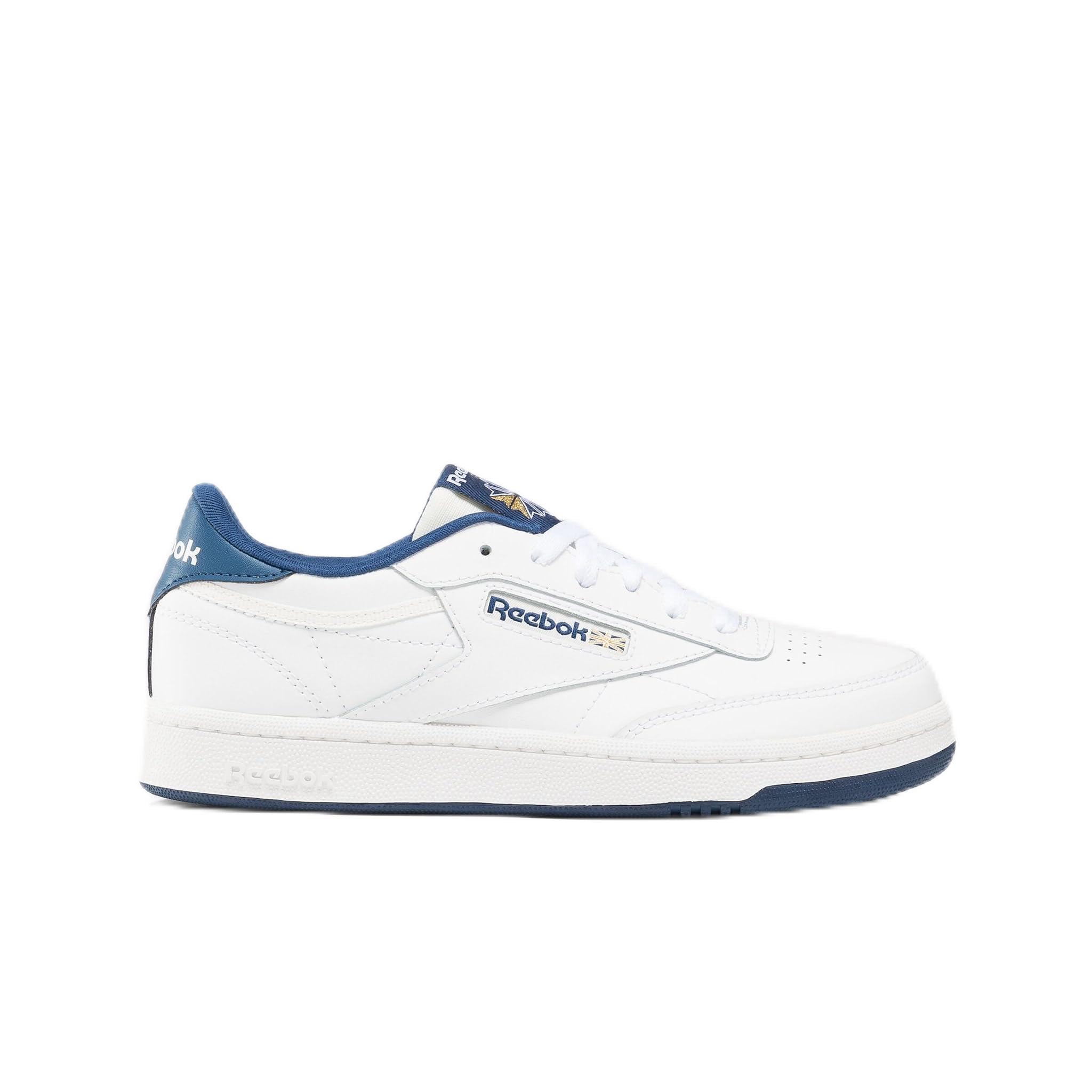 Reebok Unisex Junior Club C FTWWHT/UNIBLU/Chalk 5.5