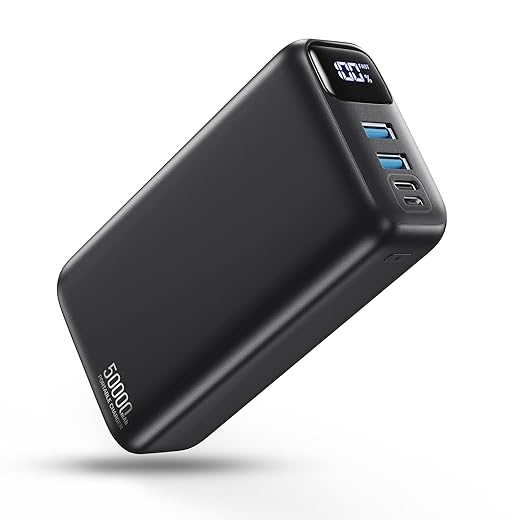 PIFFA 50,000mAh High-Capacity Power Bank