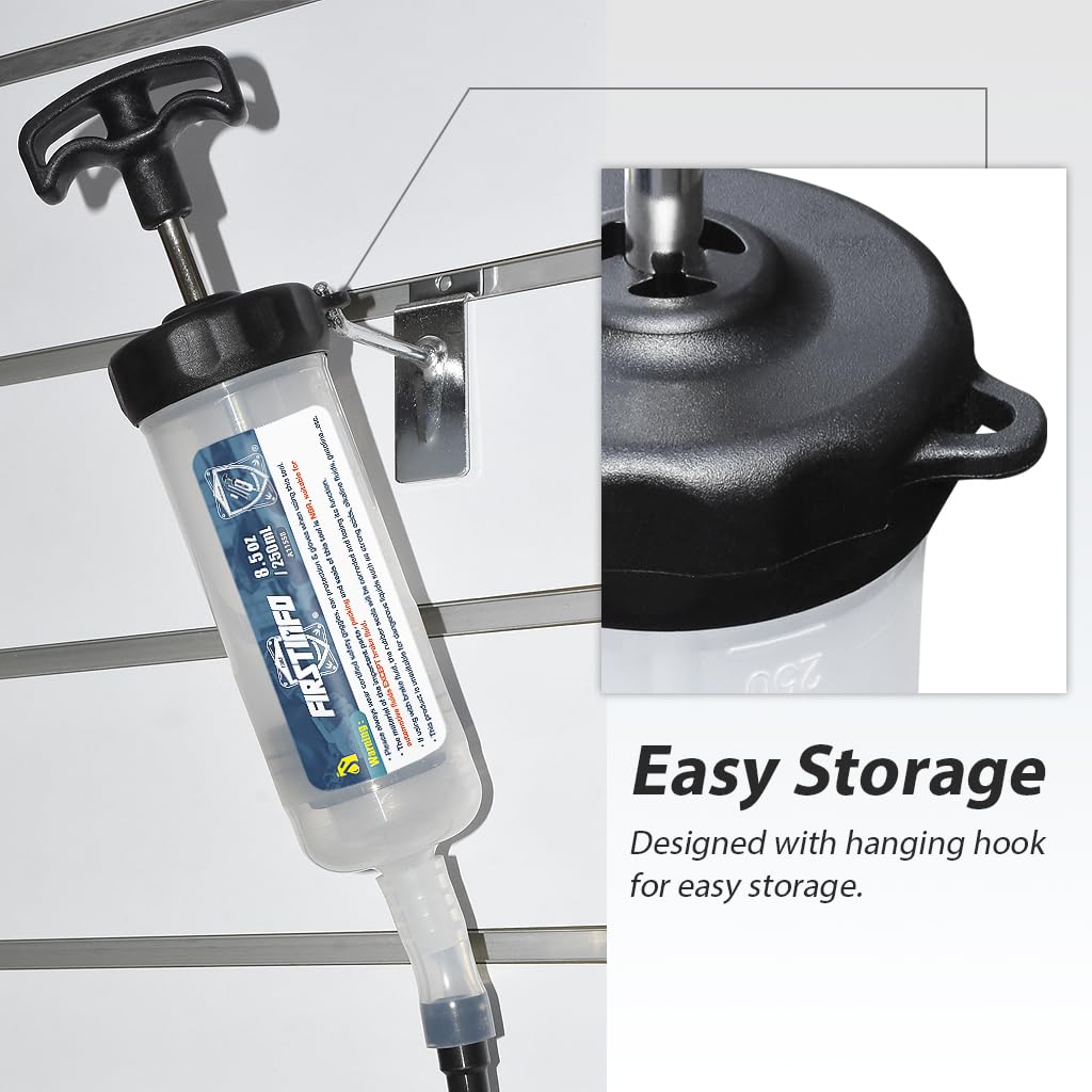 FIRSTINFO A11558 | 250ml | Pompe de Recharge et d'extraction | Seringue Pompe de Transfert