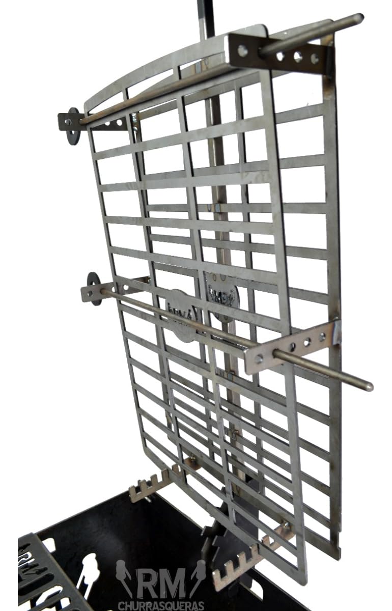 Zware Argentijnse grill/parrilla estaca bbq asado asador// - Premium Argentijnse Grill. (18 x 12