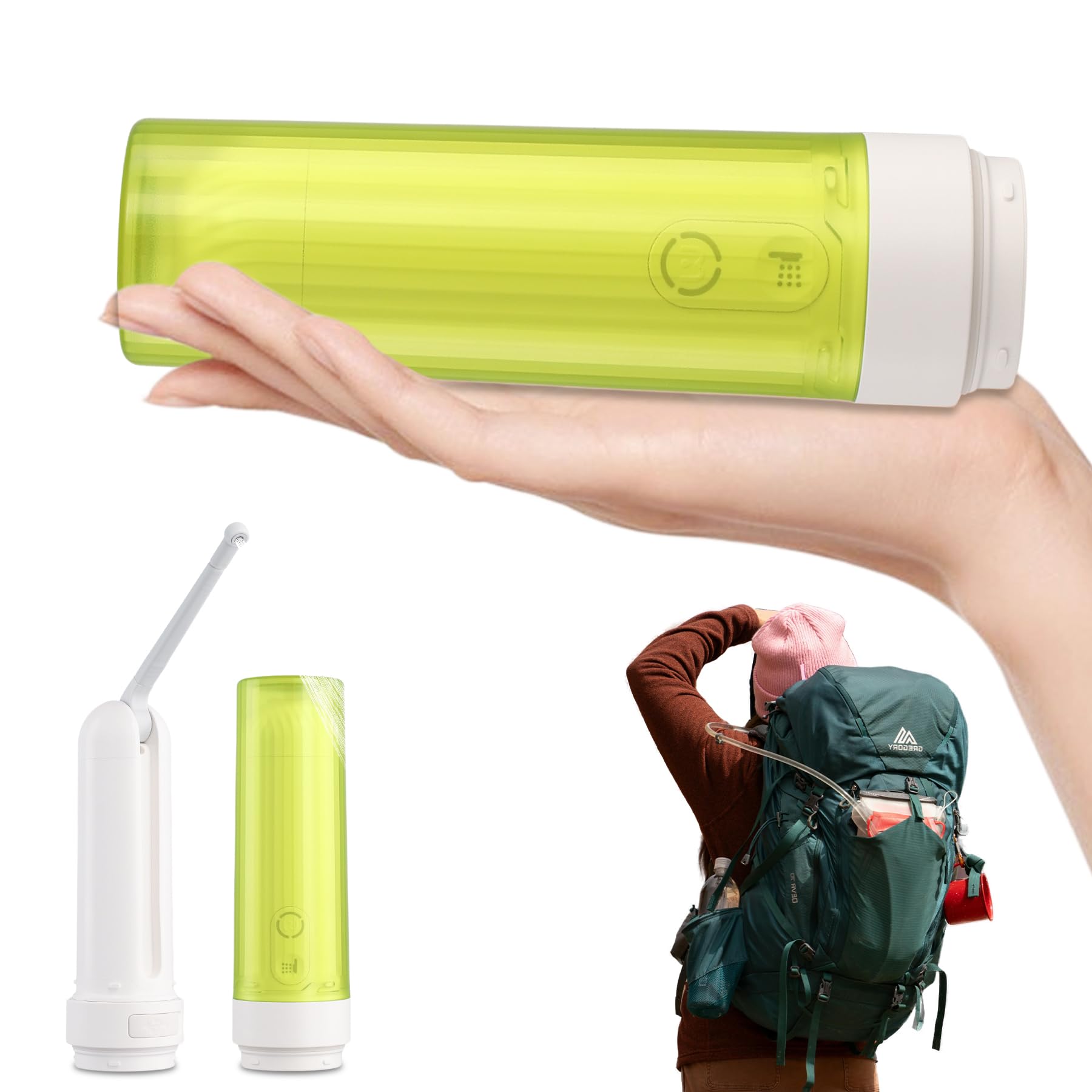 Portable Bidet - High Pressure Electric Sprayer Toilet with 3 Spraying Modes -Travel Bidet with USB-C Rechargeable Handheld Water Sprayer for Women and Men - Personal Hygiene Postpartum Care