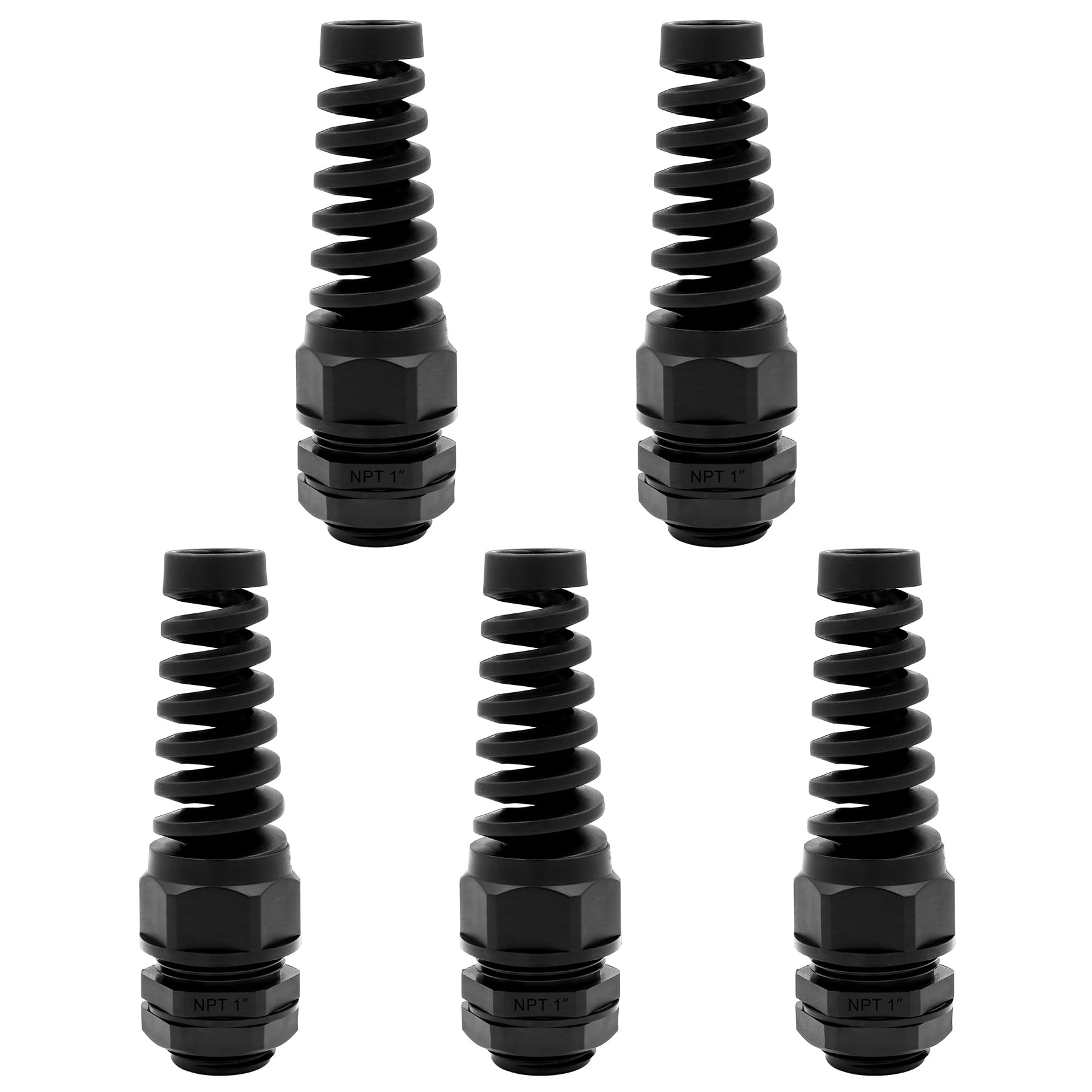 Strain Relief Cable Glands - Waterproof NPT Connectors -12