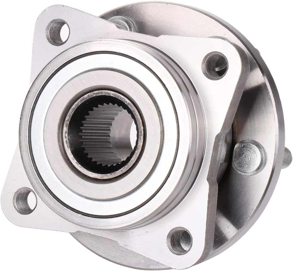 513109 Front or Rear Wheel Bearing and Hub Assembly compatible with 1990-1996 For Dodge Dakota, 1992-1996 2017 For Dodge Viper 6 Lugs Non ABS