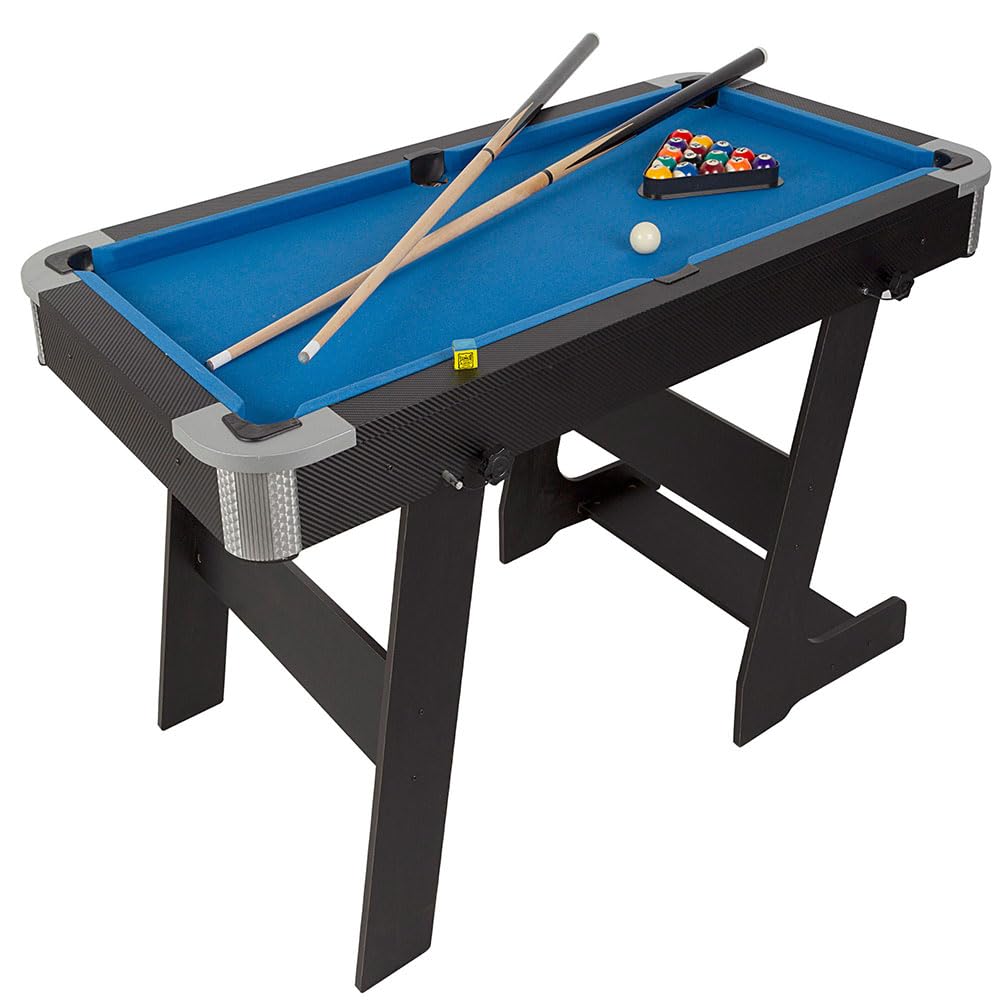 ColorBaby Mesa Multijuegos Plegable Billar y Ping Pong 120x61x73 cm Madera