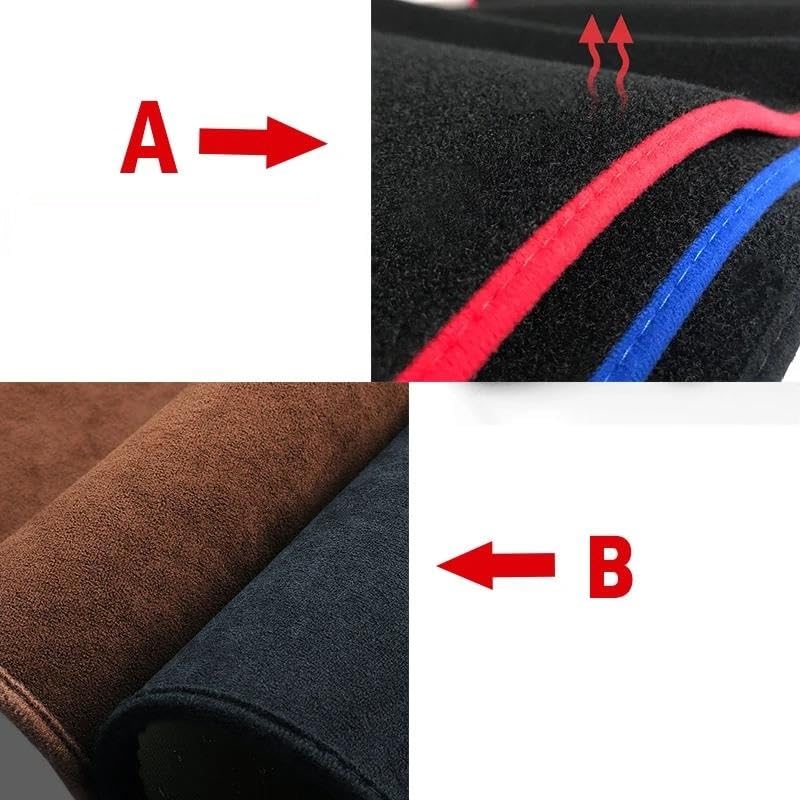 Alfombrilla para salpicadero Toyota RAV4 2019-2024 protectora negra 7