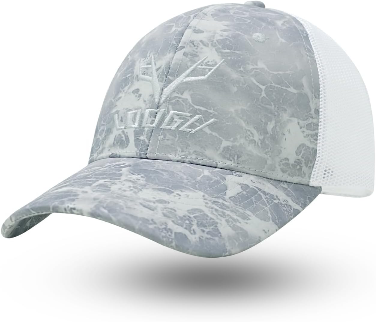 LOOGU Fishing Hat Mesh Back for Men Women Adjustable Baseball Trucker Cap Snapback Hats