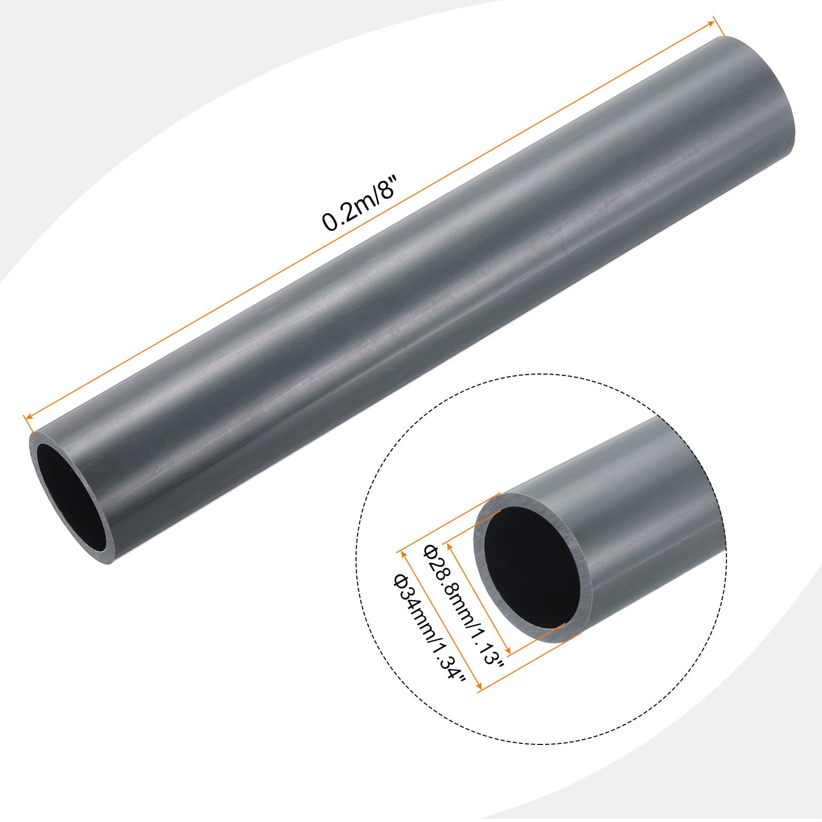 QUARKZMAN Tubo Rotondo In Ottone H62 2 Pezzi – Esterno 21mm, Spessore 0,5mm, Lunghezza 300mm – Senza Saldature, Perfetto Per Fai-da-te, Modellismo E Lavoretti Creativi