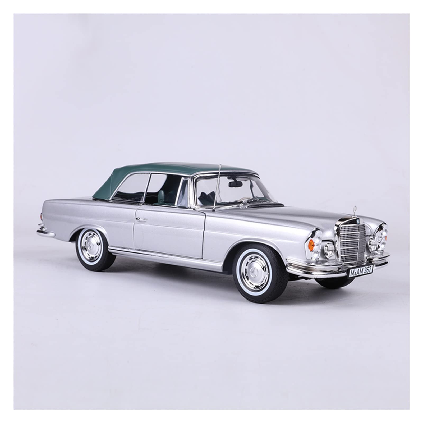 Modèle de voiture 1969 Benz 280SE 1/18 alliage rétro LANUVA adulte