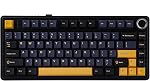 EPOMAKER x Aula F75 Clavier mécanique à joint, 75% Clavier de jeu à chaud sans fil avec Paddding & Knob, BT/2.4GHz/USB-C, RGB (Bleu clair, LEOBOG Commutateur de réaperie)
