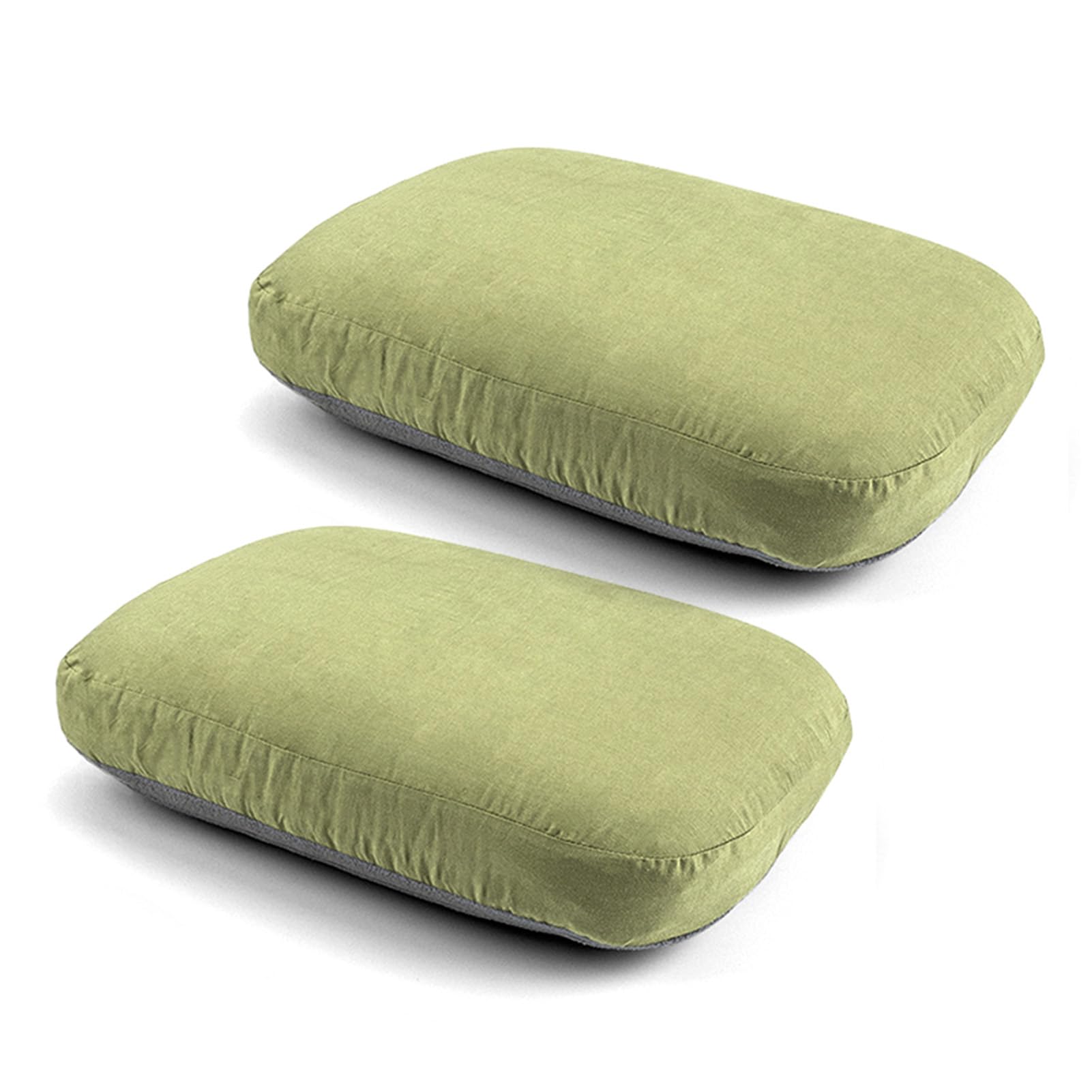 Mingzhe Almohada de Espuma Viscoelástica para el Cuello, Almohada Cervical Portátil para Viajes y Acampada, Cómoda de Soporte el Cuello NoonBreak (2 Piezas)