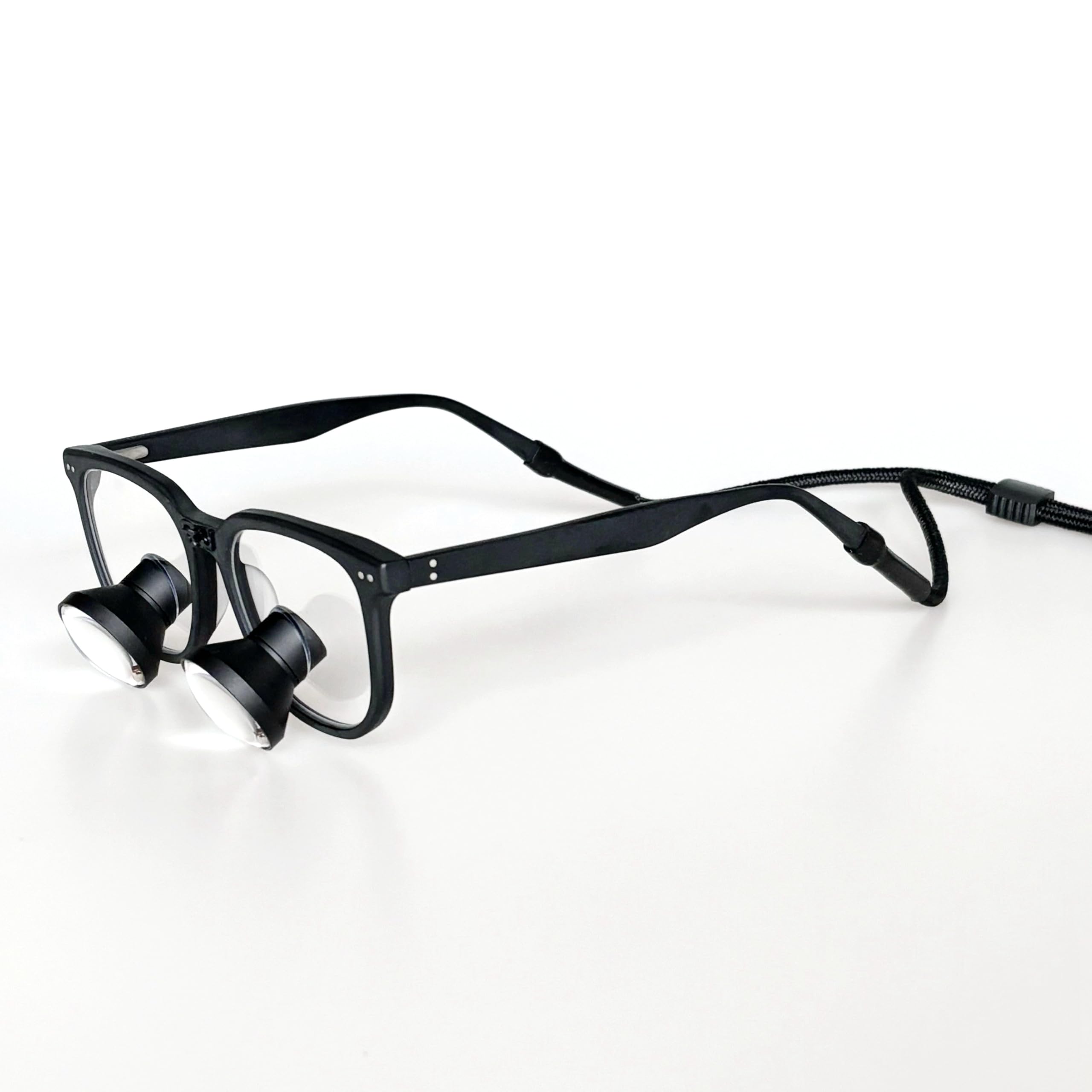 Songzi Optics 2.5X 3X 3.5X Optional Acetate Frame TTL Dental Loupes Through The Lens Surgical Loupes Customized (Magnification:3.5X, Near Pd 60mm)