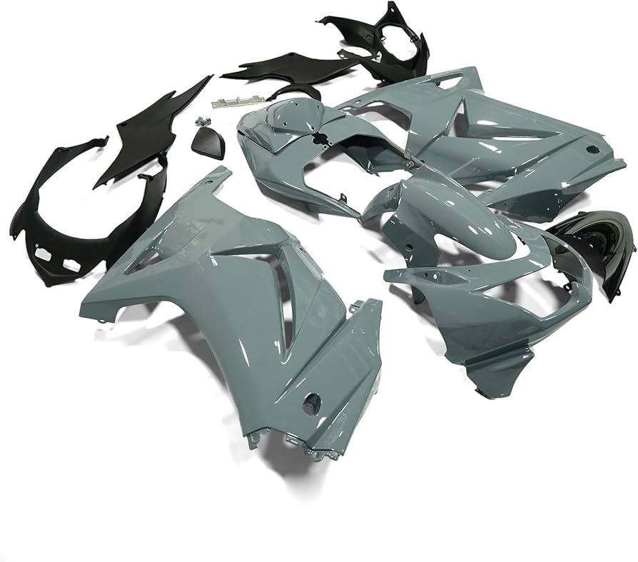 Amazon.com: ZXMT Painted Grey Fit for Kawasaki NINJA 250R EX250