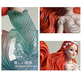 6-68「マーメイドちゃん sea②」シーグラスアート 人魚姫 夏 雑貨 置物 418+MrmdEDL._UF350,350_QL50_.jpg