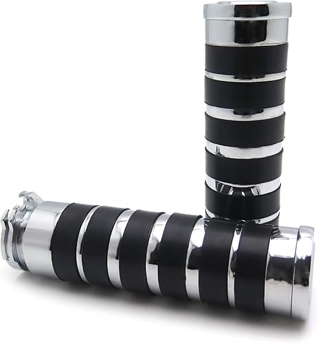 Miniatura 6 de HTTMT TRHB105B-1''- Agarres para manillar de motocicleta de 1 pulgada y 0.984 in compatibles con Kawasaki Vulcan 800 Classic DrifterMagna 75Harley