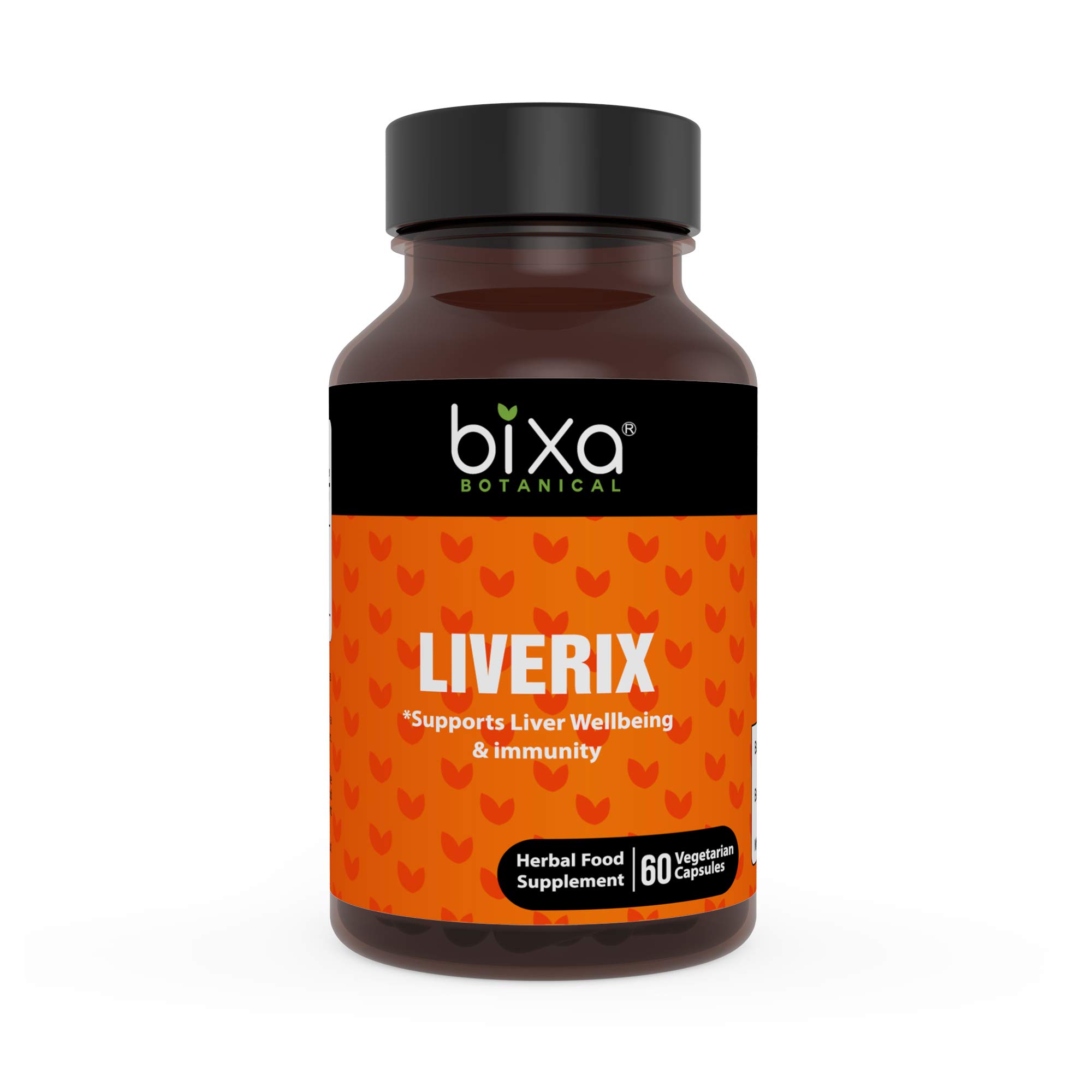 Bixa Botanical Liverix Capsules | Supports Liver Wellbeing & Immunity | 60 Veg Capsules (450mg)