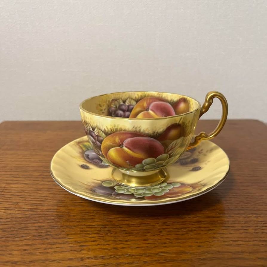 Amazon | Aynsley エインズレイ オーチャードゴールド カップソーサー