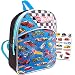 Hot Wheels Mini Backpack for Boys Kids Toddlers - Deluxe 11 Inch Hotwheels Backpack Preschool Toddler with Bonus Temporary Tattoos (Hot Wheels School Supplies)