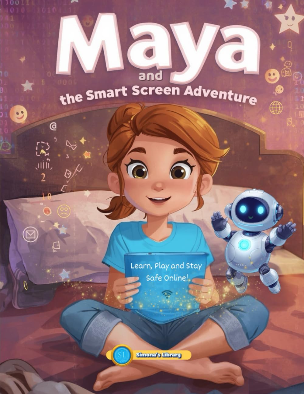 Maya and the Smart Screen Adventure: Learn, Play and Stay Safe Online!