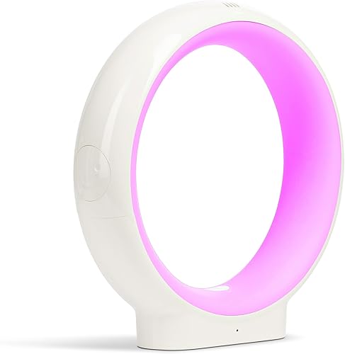 Miniatura 5 de LuvLink Infinity Voice v2 Send Sounds & Color - Lámpara de amistad galardonada (juego de dos, blanco)