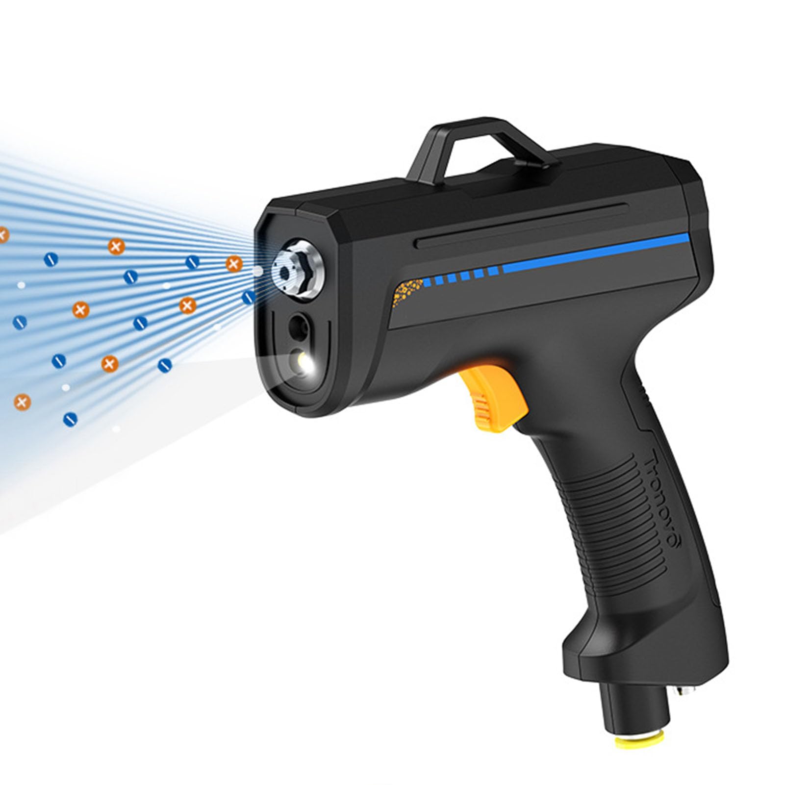 LoJax Ionizing Air Gun, Anti Static Gun Static Eliminator, for Auto Painting, Electronic Assembly, Electronic Laboratory, Film Packaging and Precision Machinery