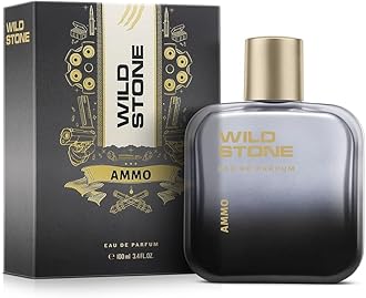 Wild Stone Ammo Eau De Parfum for Men, 100ml|Spicy and Woody Long Lasting Perfume for Men|Premium Perfume|EDP