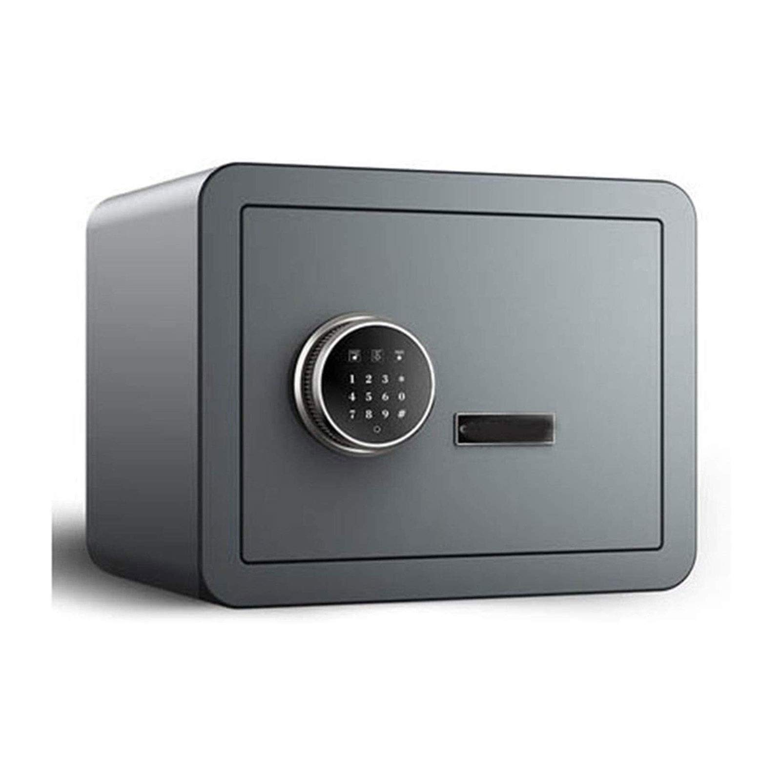 Cajas Fuertes de Pared Productos de Oficina Contraseña Mini Caja Fuerte antirrobo Oficina Caja Fuerte empotrada Totalmente de Acero con Llave - Apertura para el hogar y la Oficina