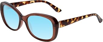 Calabria SOPHIA Color Therapy Reading Glasses for Women Photophobia, Blue Light Sensitivity, Mood & Chakra Healing