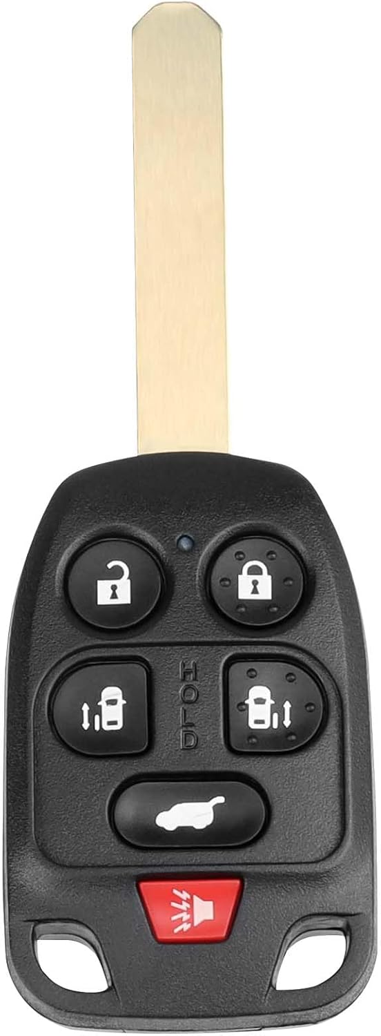 NPAUTO Key Fob Replacement Fits for Odyssey 2011 2012 2013 2014 - Keyless Entry Remote Control Head Car Key Fobs 6 Button Remote, N5F-A04TAA, 35118-TK8-A20