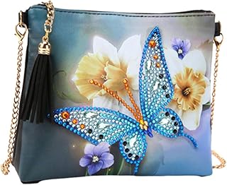 Sewroro Bolsa Crossbody De Diamante Bolsa Crossbody Floral DIY Bolsa Crossbody De Diamante Novidade Bolsa Crossbody Bolsa Crossbody De Flores Bolsa Crossbody Floral Bolsas Femininas