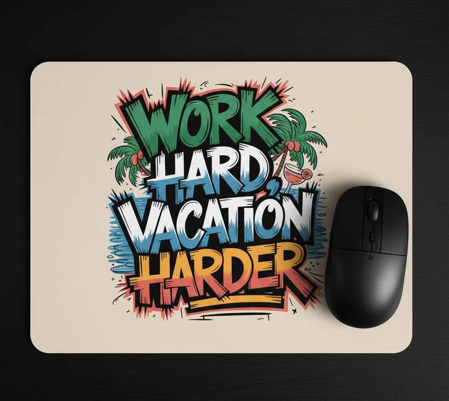 Image of Shivor Motivational Mouse Pad | Inspiring Printed Desk Mat Design | Smooth Cloth Precision Tracking Surface | Heat Resistant Non Slip |Compatible with Laser and Optical Mice | Office Study Gaming Use