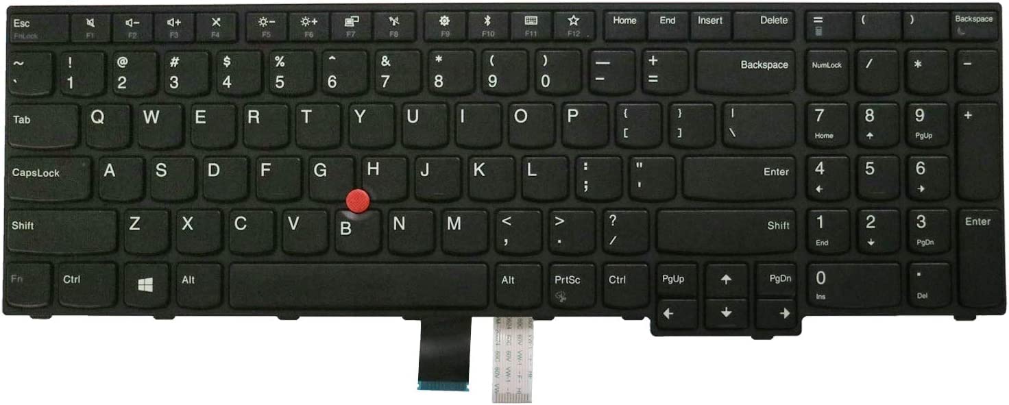 WISTAR Laptop Keyboard Compatible for Lenovo Thinkpad E570 E570c E575 20H5 20H6 20H7 20H8 01AX120 01AX200 SN20K93368 Series (with Mouse)-picture-26