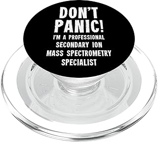 Secondary Ion Mass Spectrometry Specialist PopSockets PopGrip for MagSafe