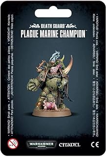 Games Workshop 99070102007" Death Guard Plague Marine Champion Miniature