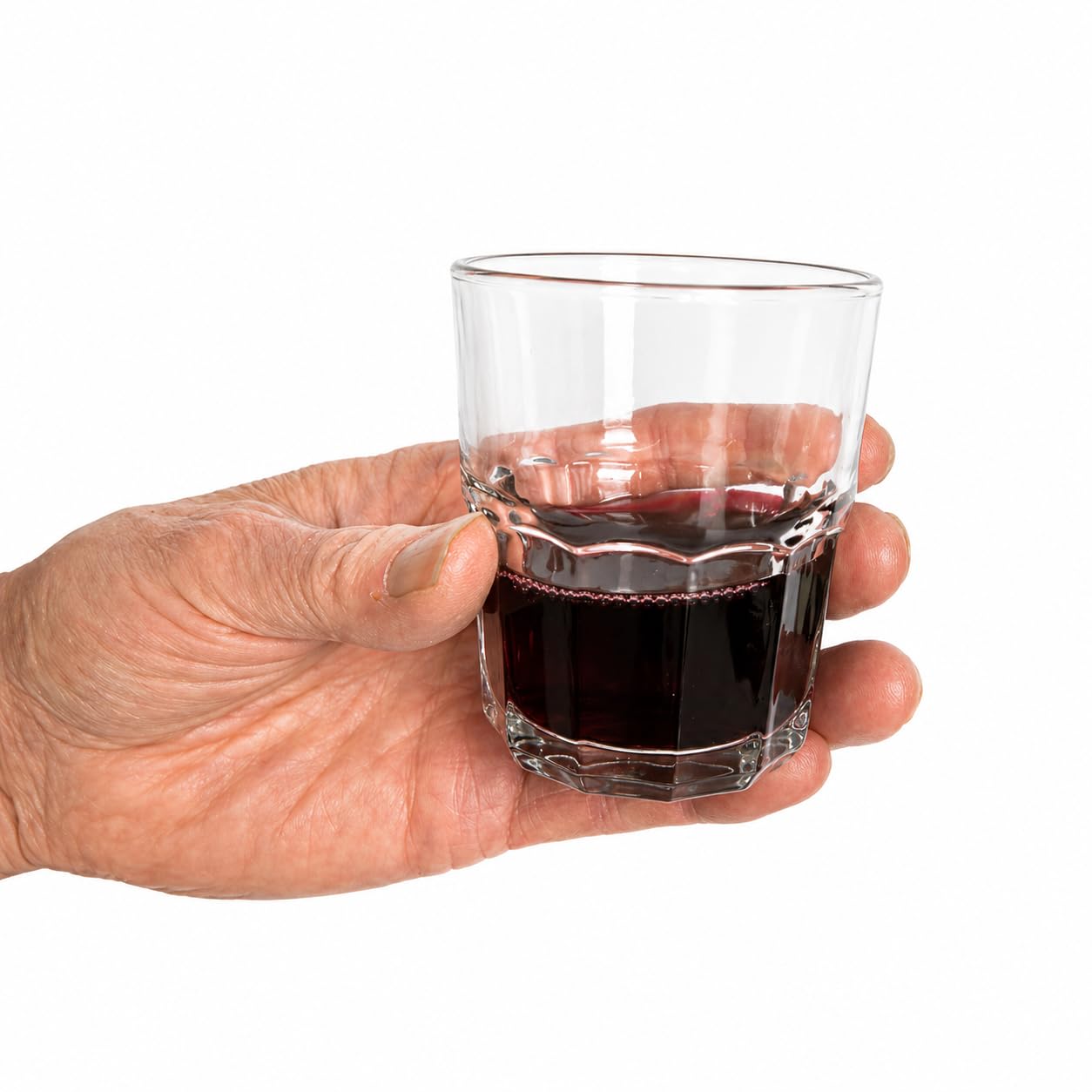 Vino da Tavola Weinglas ohne Stiel und stapelbar, 4-teiliges Set