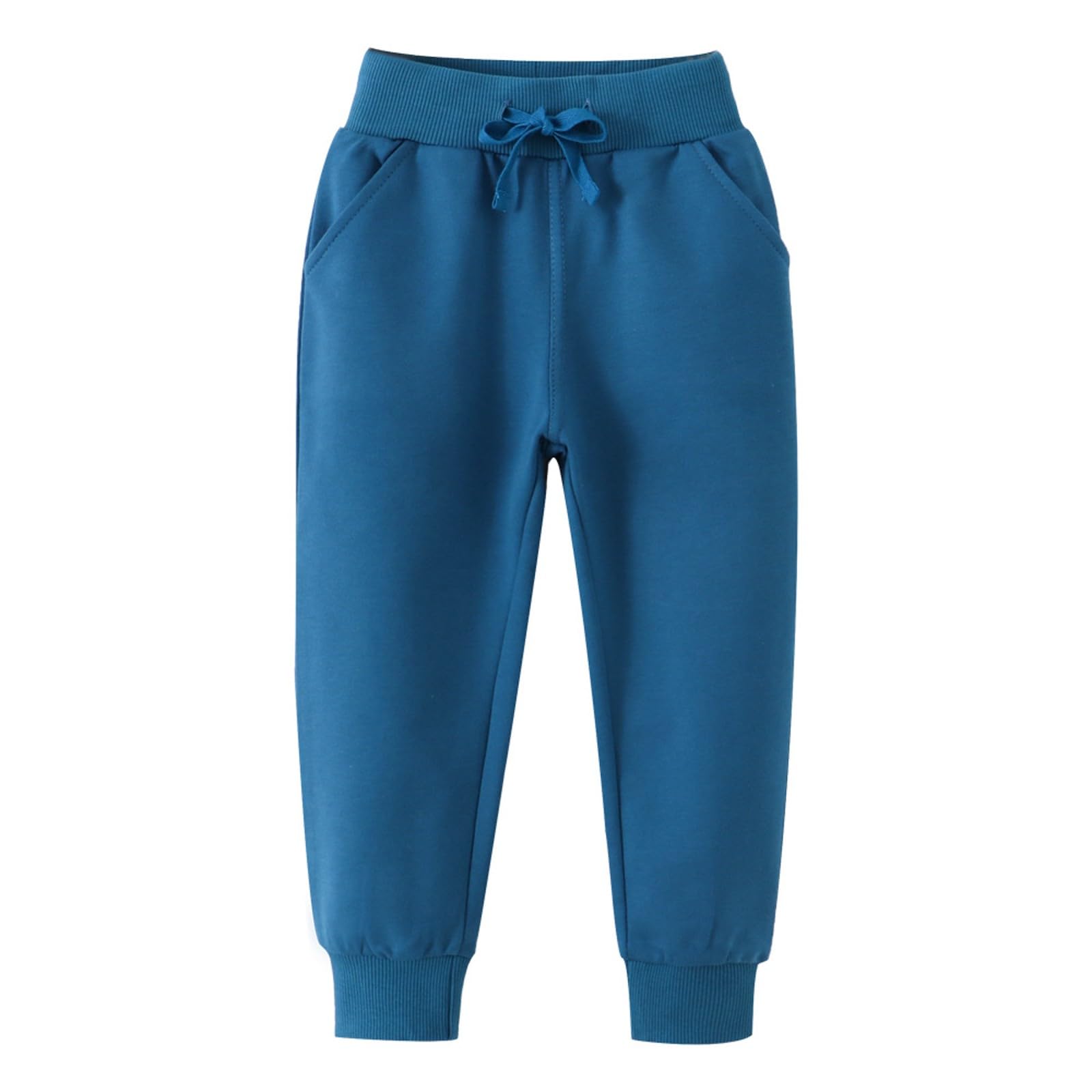 Boys' Jogging Pants Baggy Cargo Tracksuit Pants Baggy Y2k Jogging Pants with Straight Leg High Waist