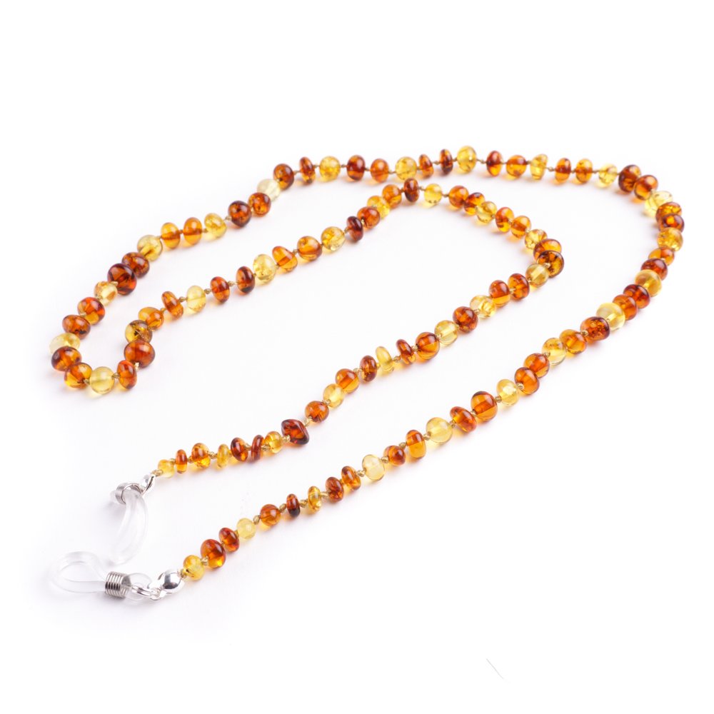 Bernstein Bernstein Brillenkette,Brillenband (Bernsteinschmuck 90008)