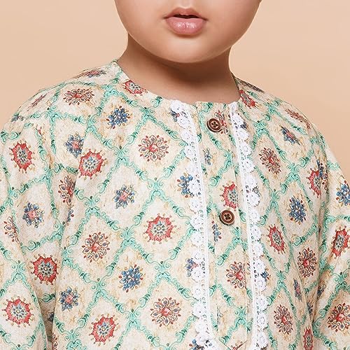 Image of AJ DEZINES Kids Ethnic Wear Pure Cotton Yellow Dhoti Kurta Set For Boys (Twister-1918-YELLOW-0)