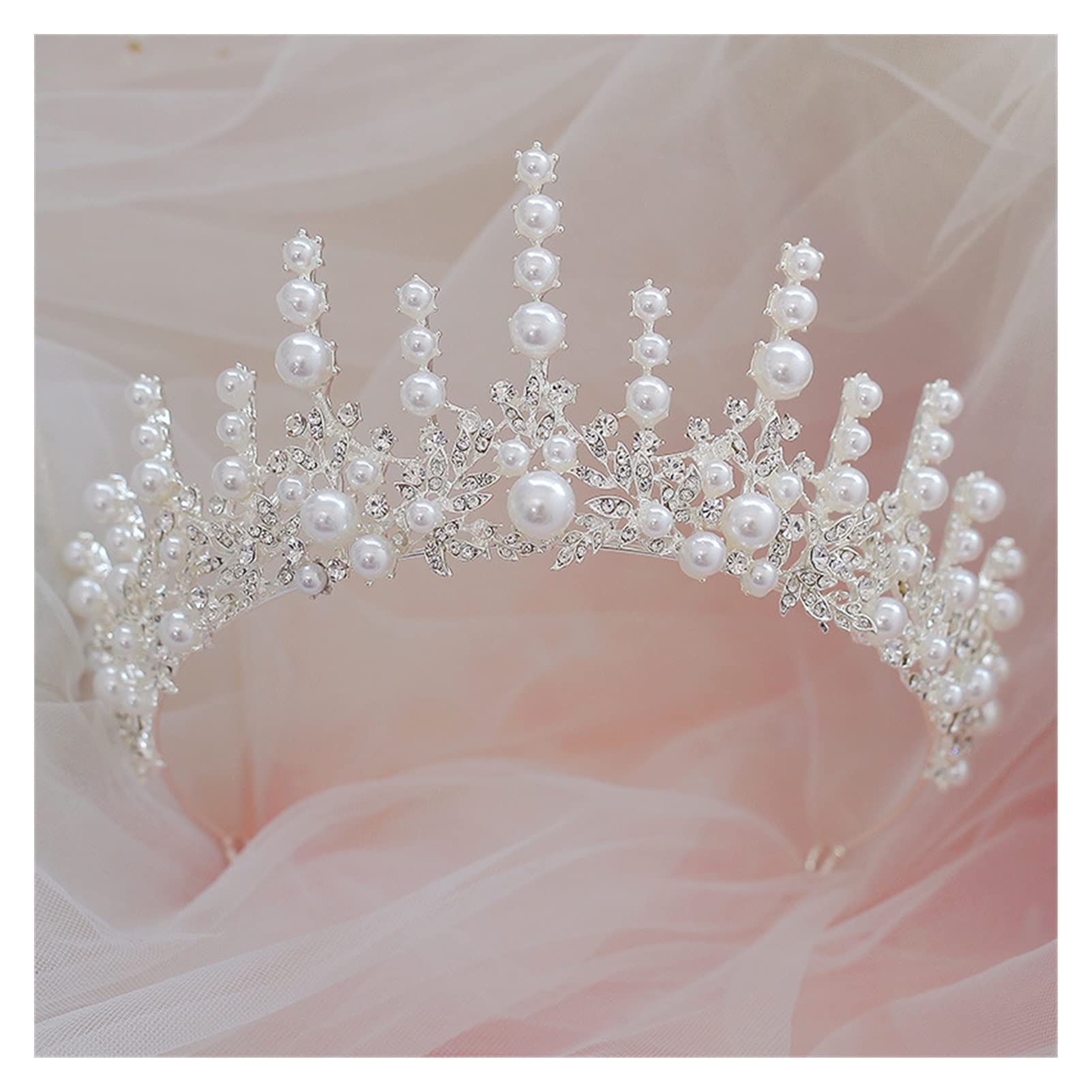 Corona de estrás nupcial para regalar a novias e invitadas de honor 7