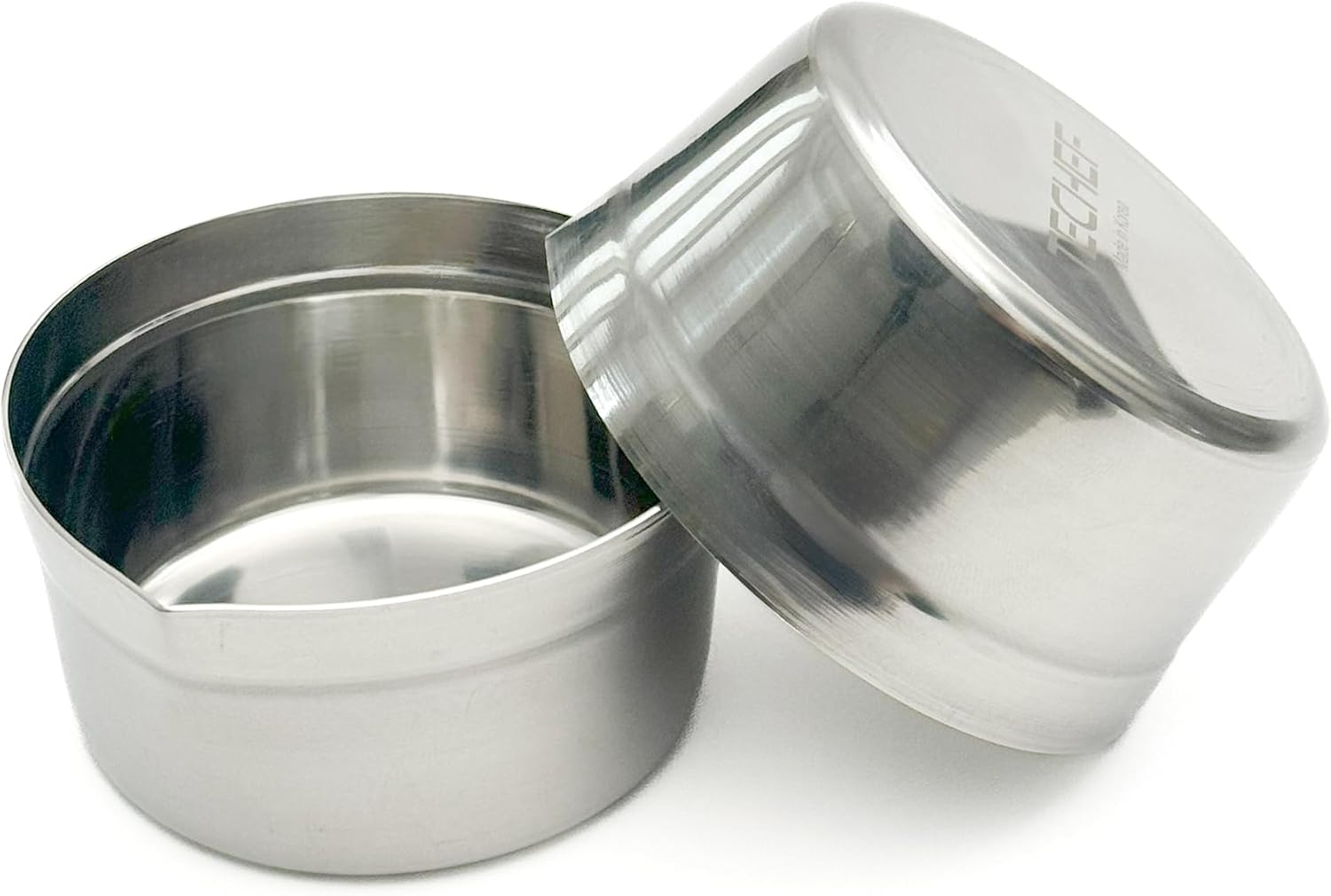 TECHEF Grease Cup/Sauce Cup for Stovetop Korean BBQ Grill Pan (2 pcs) (2 pcs) Thumbnail