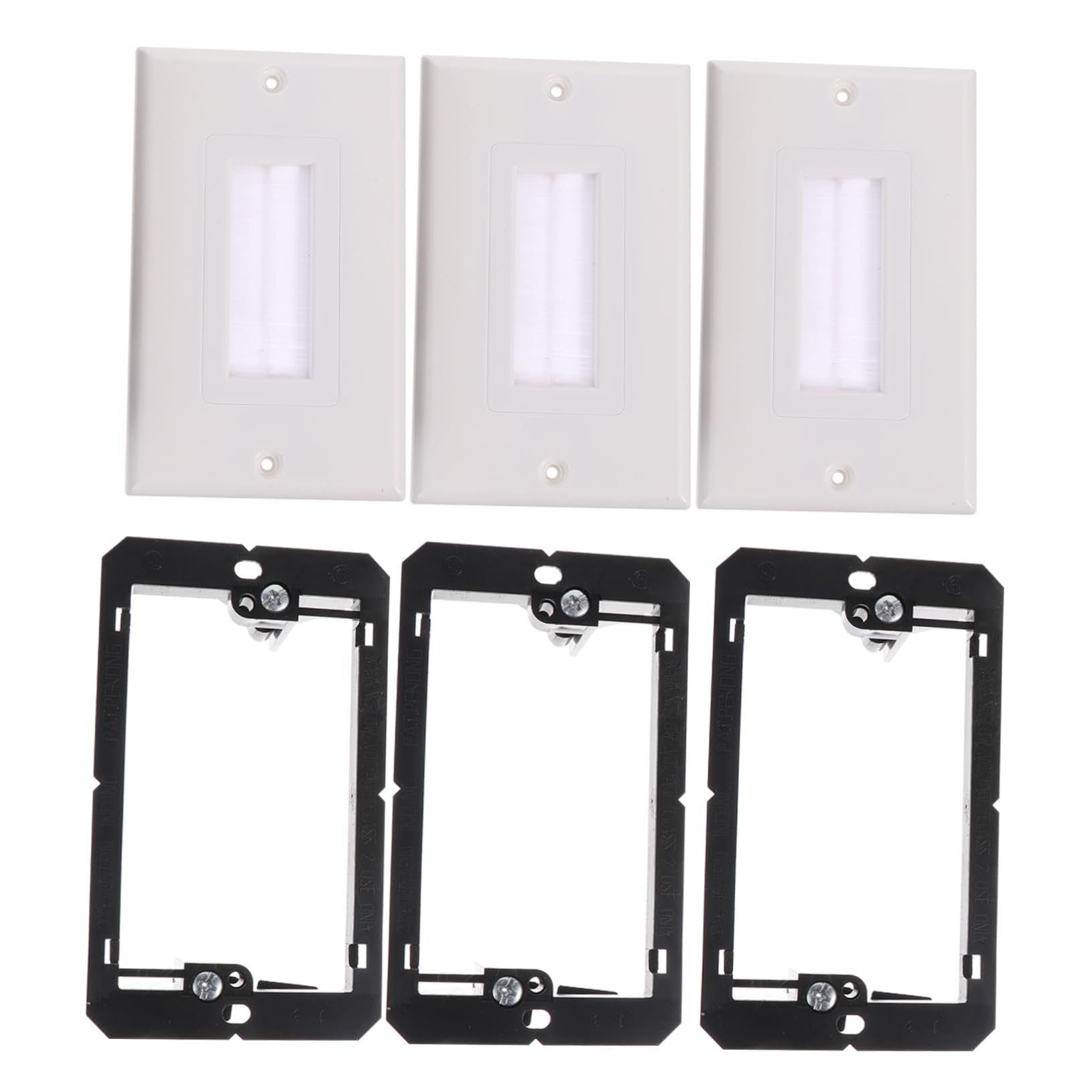 Matériau thermoplastique ABS durable pour plaque passe-câble