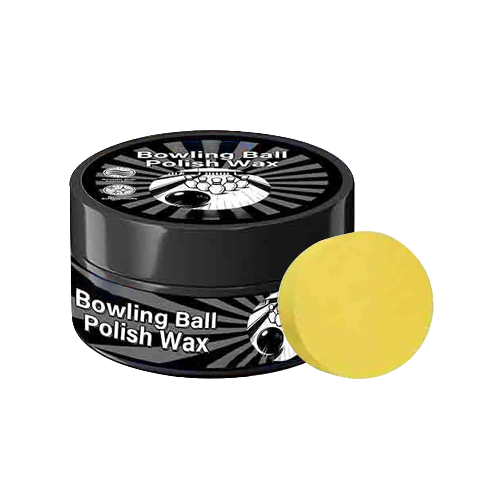 Bowling Ball Cleaner Wax - Stain Removal Scratch Restoration - Dust Cleaning Bowling Ball Wax,for Post-Game Practice Club Adults Men Women Beginners Players
