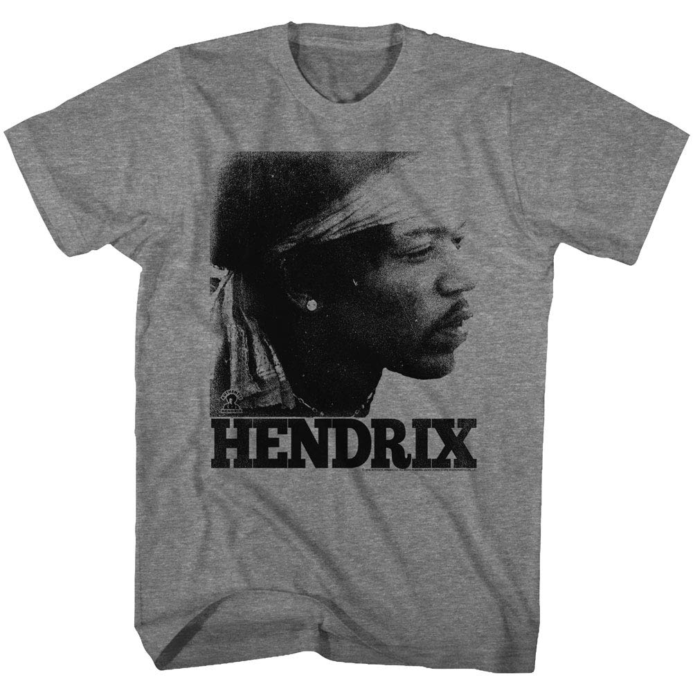 American ClassicsUnisex Jimi Hendrix Vintaged Face Photo Adult Mens T-Shirt T-Shirt